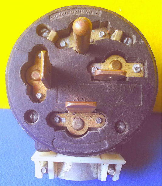 HUBBELL 50a PULL STRAIGHT POWER PLUG STRAIGHT ANGLE QUICK DISCONNECT FREE SHIP