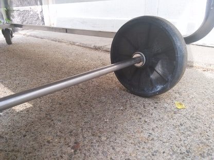 LAKESIDE IMPERIAL MODEL 559 LARGE HEVYDUTY STAINLESS STEEL UTILITY CART 3 SHELF