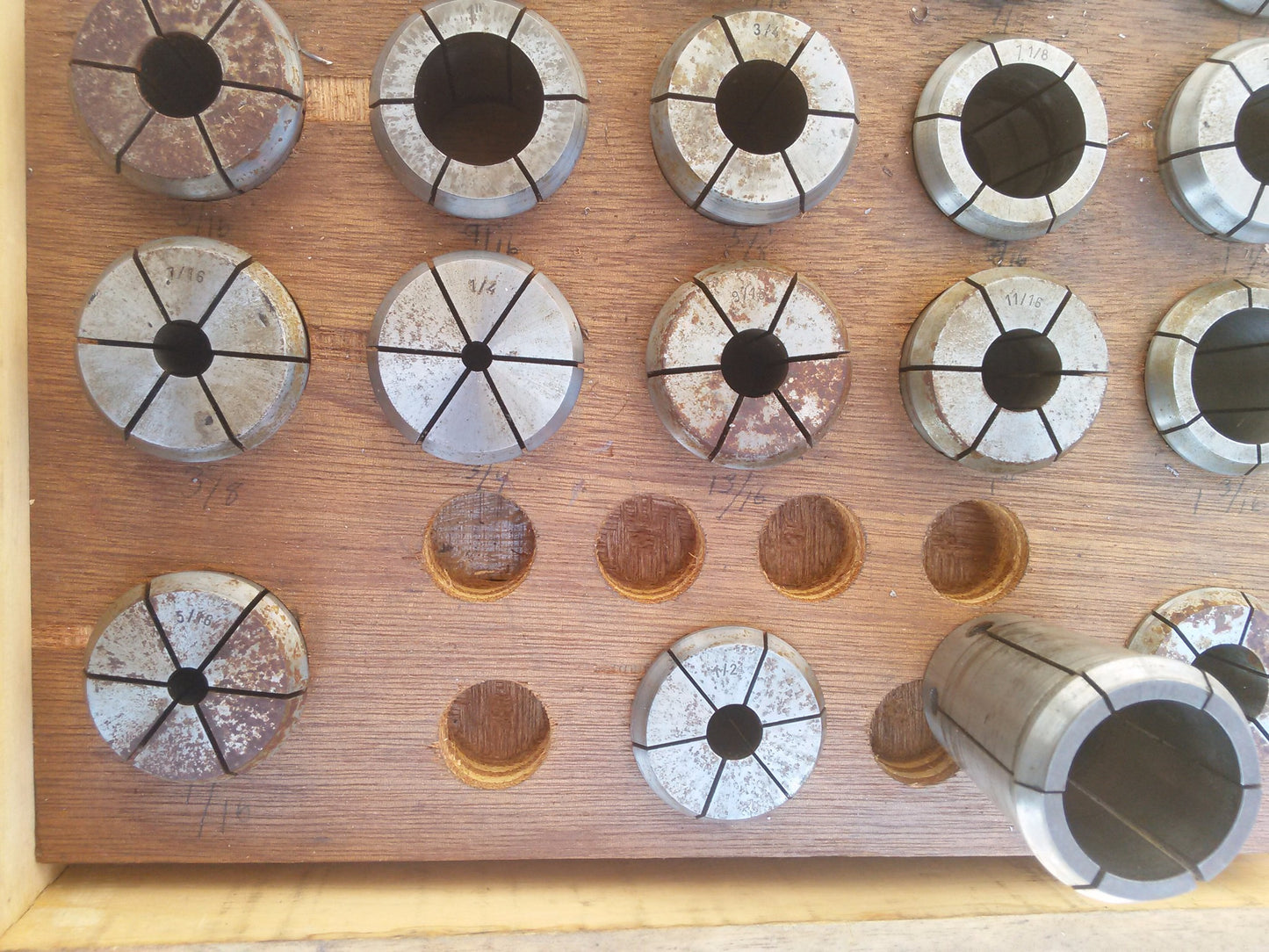 VINTAGE LOT 26 MILL MILLING PRECISION SPRING COLLET for CNC MILLING LATHE TOOL