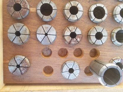 VINTAGE LOT 26 MILL MILLING PRECISION SPRING COLLET for CNC MILLING LATHE TOOL