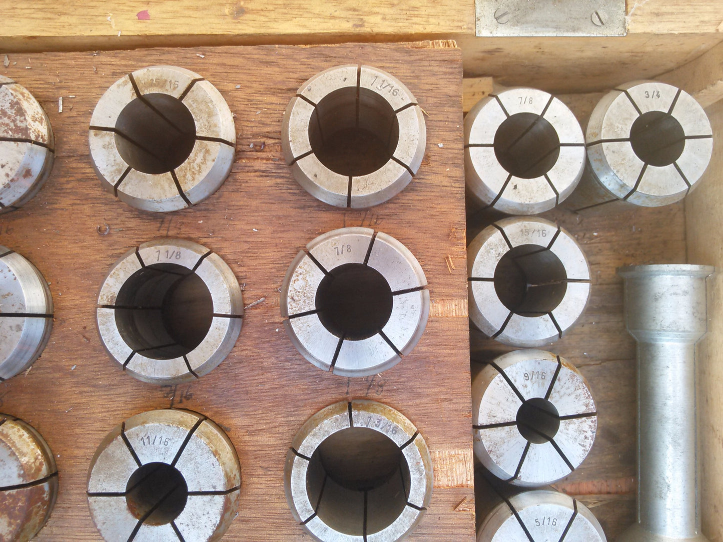 VINTAGE LOT 26 MILL MILLING PRECISION SPRING COLLET for CNC MILLING LATHE TOOL