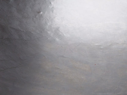 VINTAGE COMMERCIAL KITCHEN STAINLESS STEEL SALAD BOWL & DOLLY 30"w x 12"d x 36h