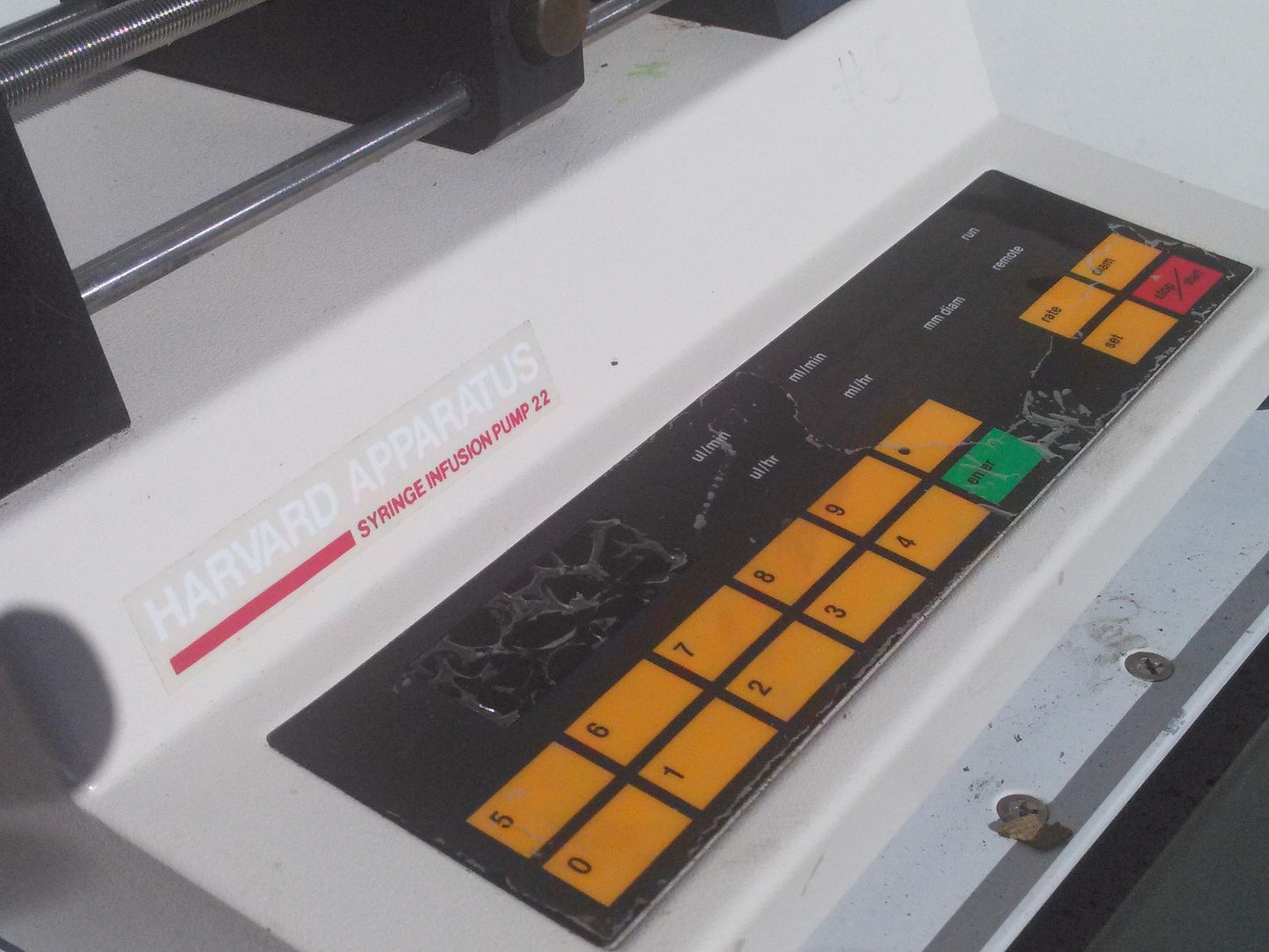 HARVARD APPARATUS SYRINGE INFUSION PUMP MODEL 22 FOR PARTS