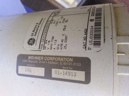 WEHMER MODEL 108 Dual Wheel Model Trimmer ORTHODONTIC DENTAL POLISHER WATCHVIDEO