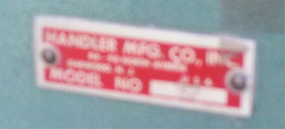 HANDLER MODEL 32 Dental Single Side Trimmer Wet Dentition Model Cutting 12"Wheel