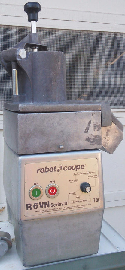 ROBOT COUPE R6VN SERIES D / 7 QUART  3 HP FOOD PREPARATION COMMERCIAL BLENDER
