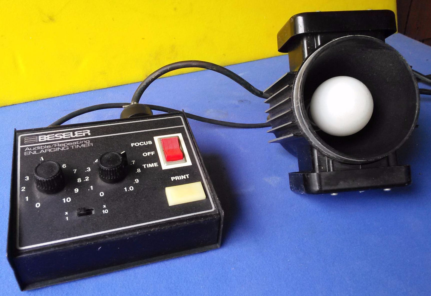 SHINKOH MINIANGLE STEPPER ASTROSYN BESELER AUDIBLE REPEATING ENLARGING TIMER