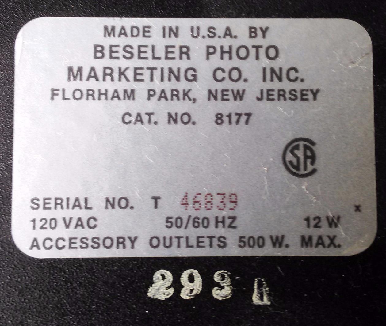 SHINKOH MINIANGLE STEPPER ASTROSYN BESELER AUDIBLE REPEATING ENLARGING TIMER