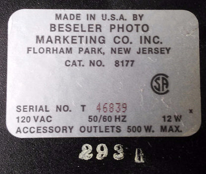 SHINKOH MINIANGLE STEPPER ASTROSYN BESELER AUDIBLE REPEATING ENLARGING TIMER