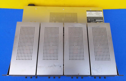 SONY PVM-4B1U Quad 4" BLACK WHITE Analog LCD Monitor Panel Rack Working Perfect