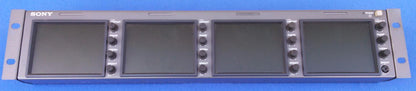 SONY LMD-4420 Quad 4" Analog LCD Monitor Panel Rack Working Perfectly