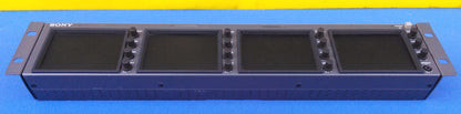 SONY LMD-4420 Quad 4" Analog LCD Monitor Panel Rack Working Perfectly