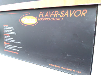 HATCO PFST-2X Flav-R-Savor 2 Door TALL DRY HOLDING CABINET