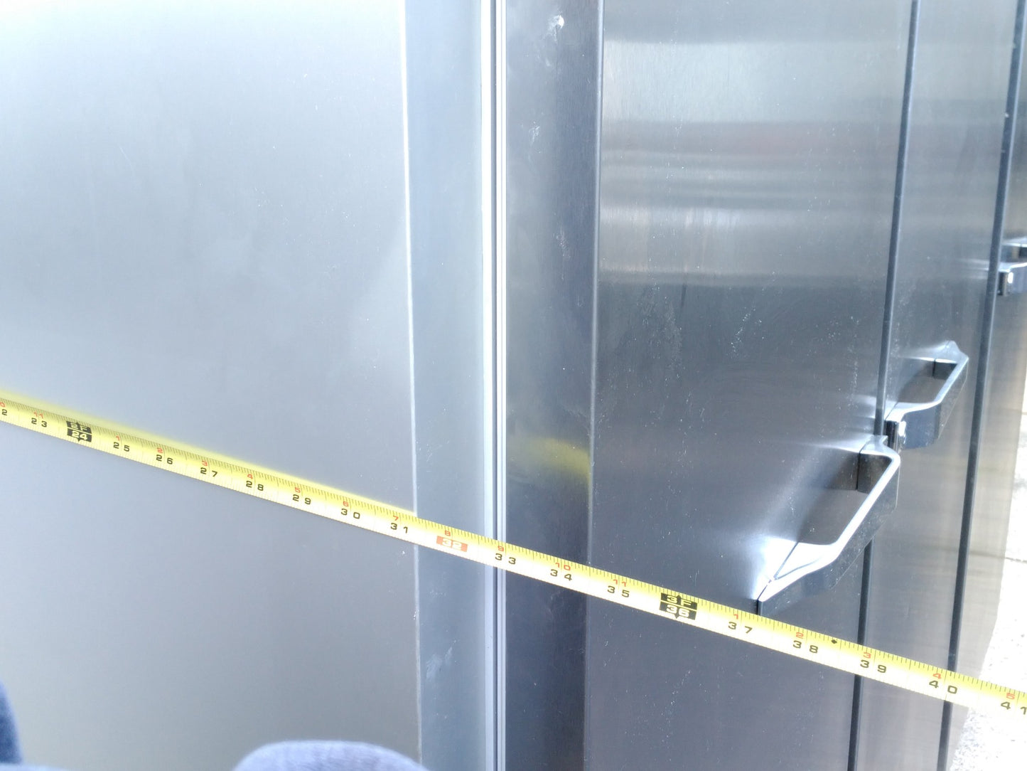 McCALL MANITOWOC KOOLAIRE REFRIGERATOR 4-40KR-3C THREE SECTION REACH IN COOLER