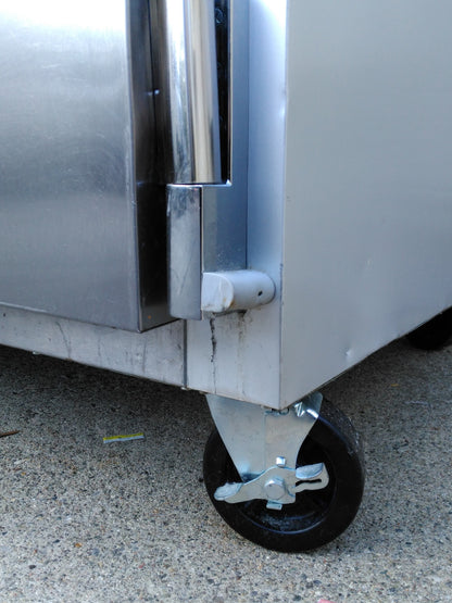 McCALL MANITOWOC KOOLAIRE REFRIGERATOR 4-40KR-3C THREE SECTION REACH IN COOLER