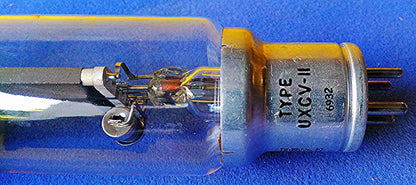 PAIR MILITARY UNITED ELECTRONICS TYPE UXCV-II 6932 VACUUM TUBE TUBES GREAT CONDI