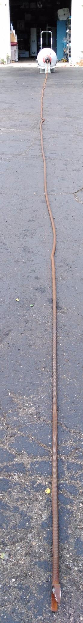 RIDGID KOLLMAN K6800 POWER DRAIN MAIN LINE DRUM SNAKE CLEANER 60 Foot Cable 3/4"