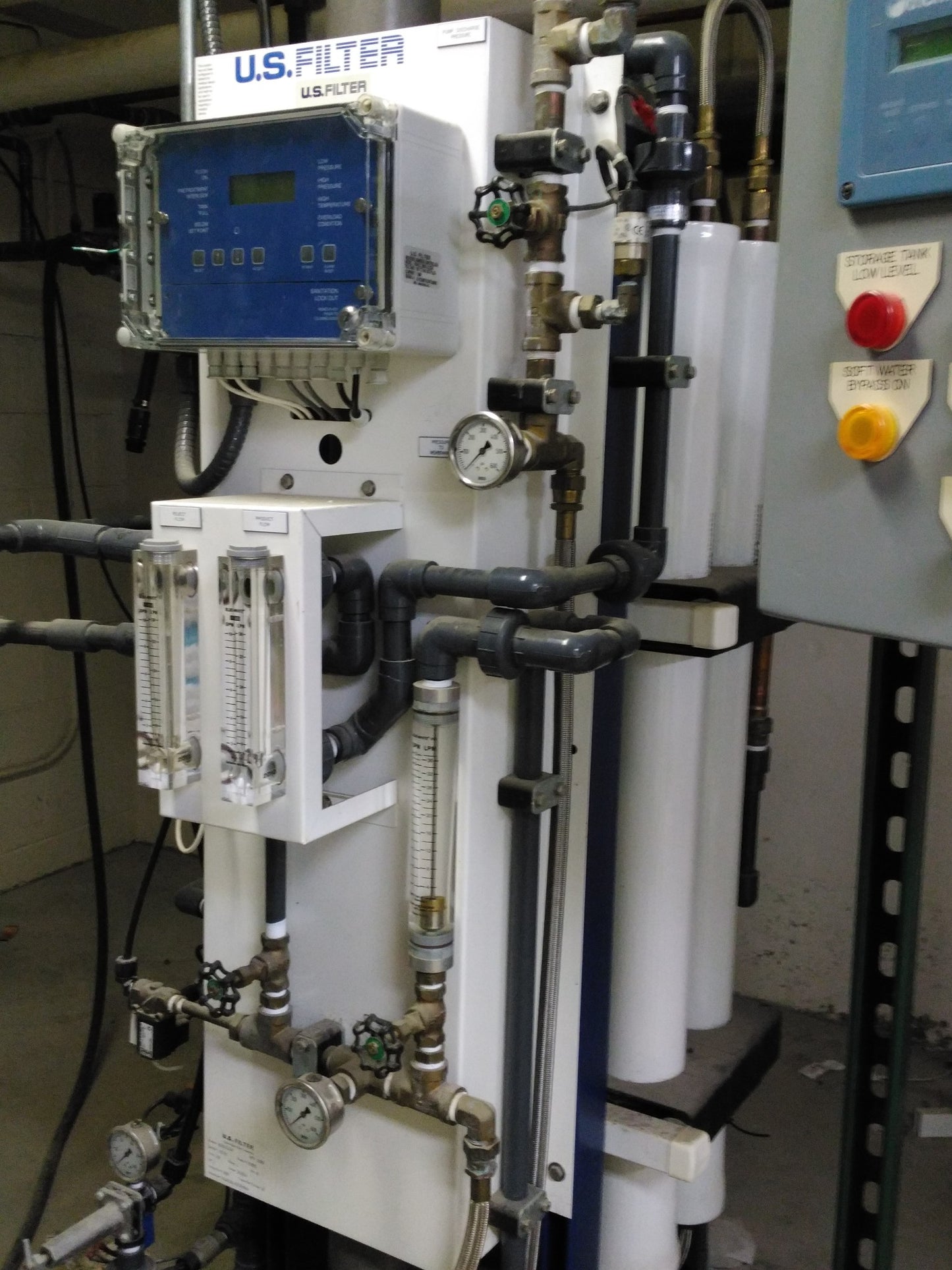 U. S. FILTER REVERSE OSMOSIS COMMERCIAL INDUSTRIAL 3 PHASE GDP10080 ULTRAVIOLET