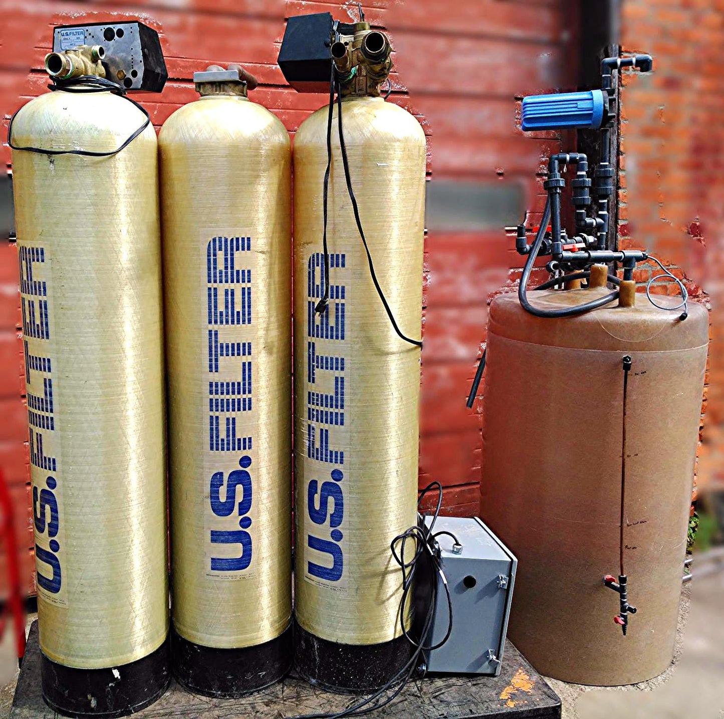 U. S. FILTER REVERSE OSMOSIS COMMERCIAL INDUSTRIAL 3 PHASE GDP10080 ULTRAVIOLET