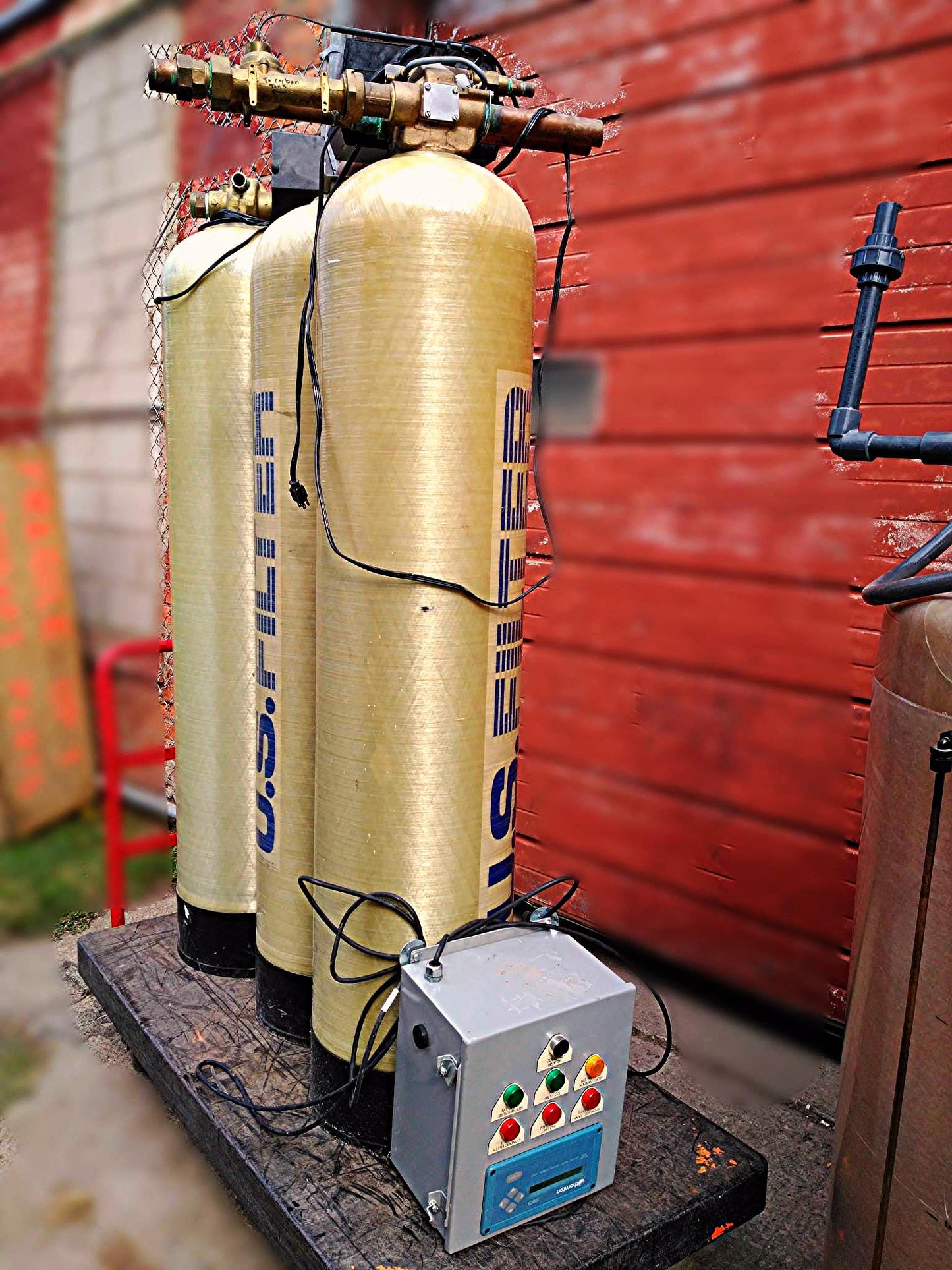 U. S. FILTER REVERSE OSMOSIS COMMERCIAL INDUSTRIAL 3 PHASE GDP10080 ULTRAVIOLET