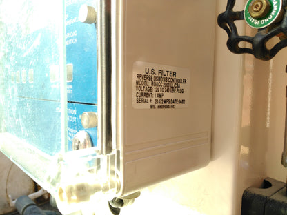 U. S. FILTER REVERSE OSMOSIS COMMERCIAL INDUSTRIAL 3 PHASE GDP10080 ULTRAVIOLET