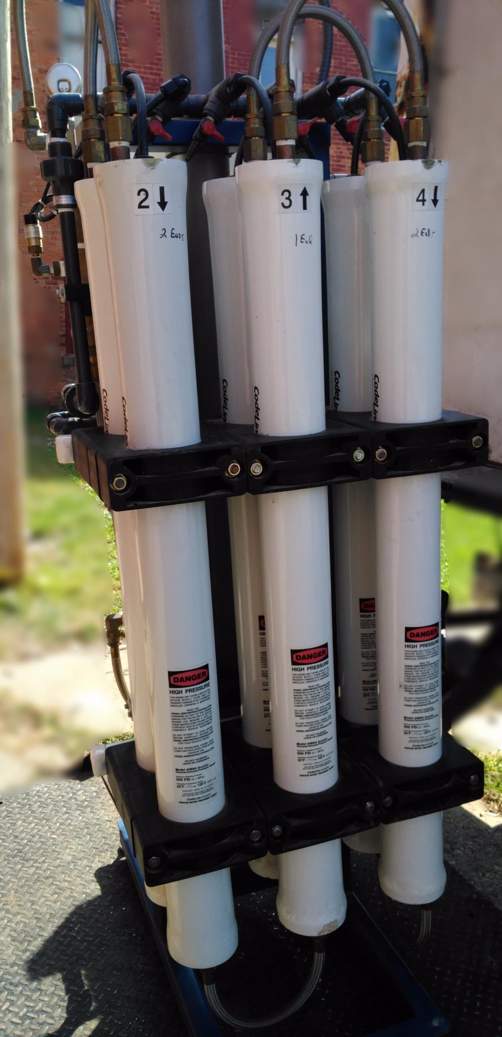 U. S. FILTER REVERSE OSMOSIS COMMERCIAL INDUSTRIAL 3 PHASE GDP10080 ULTRAVIOLET