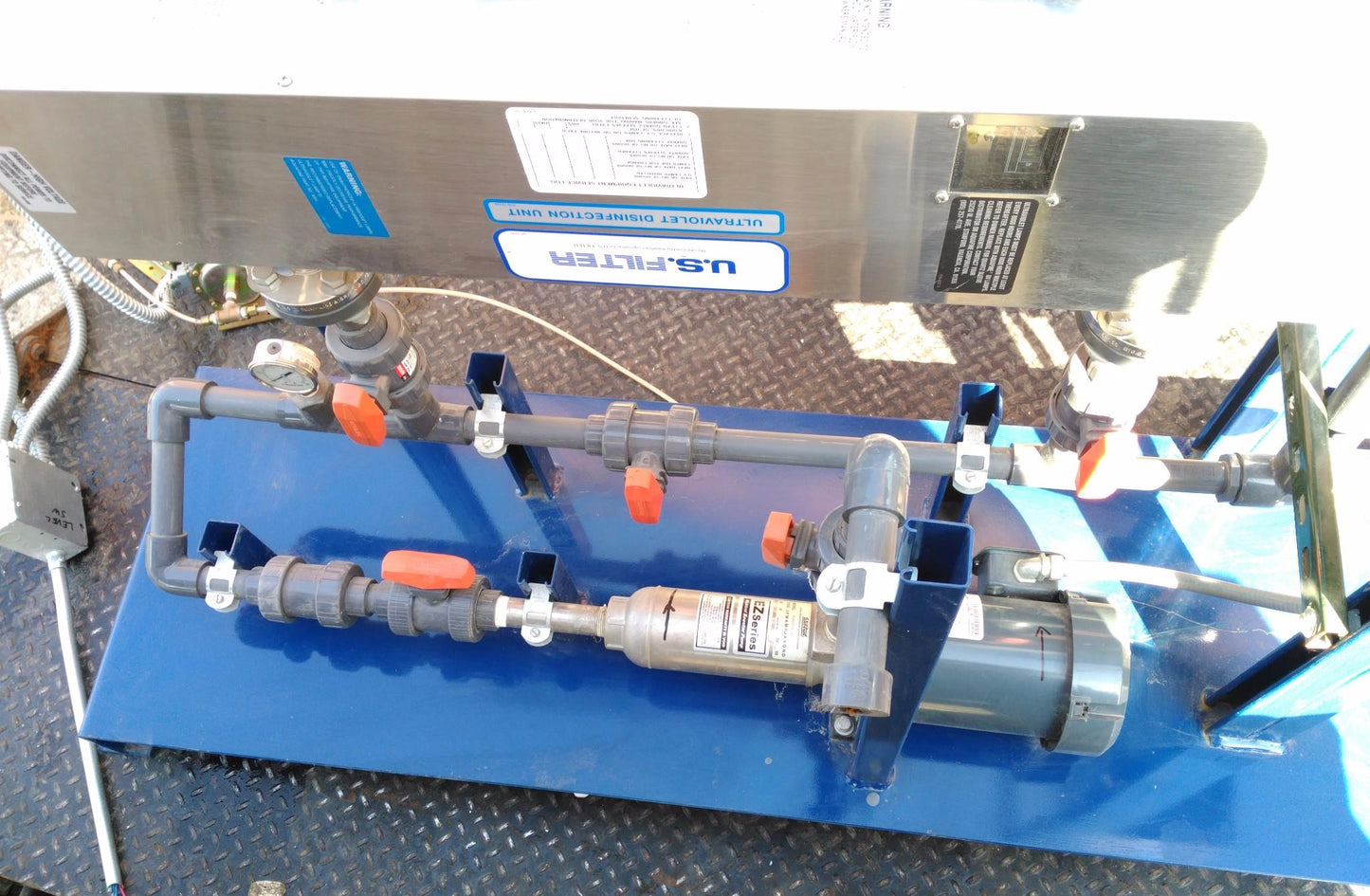 U. S. FILTER REVERSE OSMOSIS COMMERCIAL INDUSTRIAL 3 PHASE GDP10080 ULTRAVIOLET