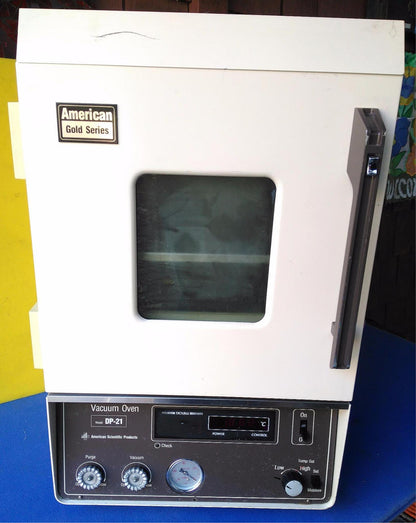 AMERICAN SCIENTIFIC GOLD SERIES DP-21 VACUUM OVEN BENCHTOP LABORATORY 40°Cto240°