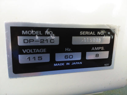 AMERICAN SCIENTIFIC GOLD SERIES DP-21 VACUUM OVEN BENCHTOP LABORATORY 40°Cto240°