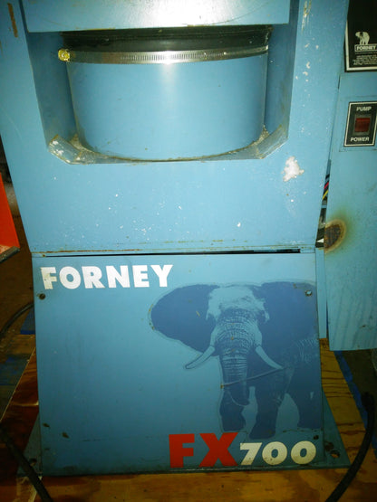 FORNEY FX 700 COMPRESSION TESTING MACHINE 7,000 to 700,000 lbs CONCRETE REBAR