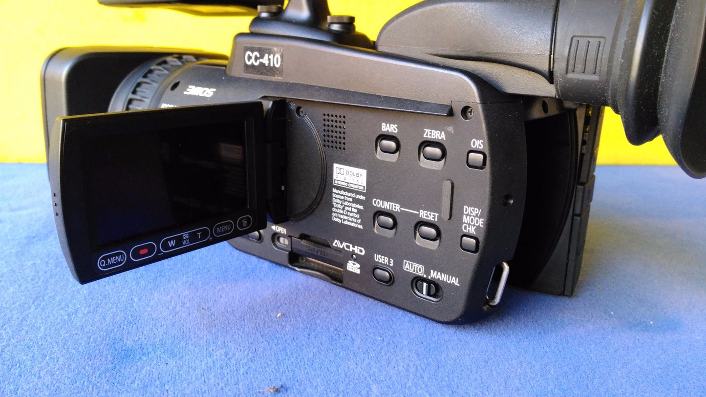 Panasonic AG‑HMC40 3.05 MP Professional HD Camcorder 1080p Camera HMC40 12x Opti