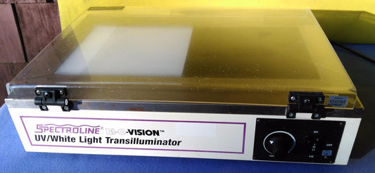 SPECTROLINE UV WHITE LIGHT BI-O-VISION TRANSILLUMINATOR TVD-1000R COMPLETE COVER