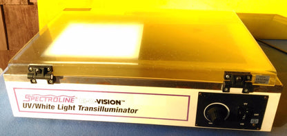 SPECTROLINE UV WHITE LIGHT BI-O-VISION TRANSILLUMINATOR TVD-1000R COMPLETE COVER
