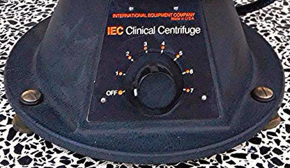 INTERNATIONAL EQUIPMENT COMPANY IEC CLINICAL CENTRIFUGE 215 ROTOR TUBES PERFECT