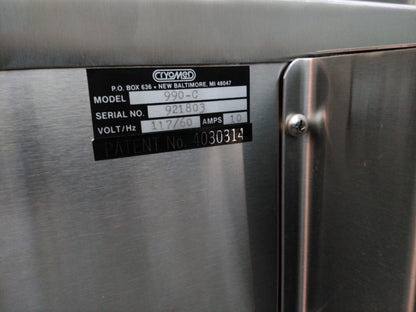 CRYOMED 990-C ULTRA LOW ULTRALOW TEMPERATURE FREEZER LAB LABORATORY