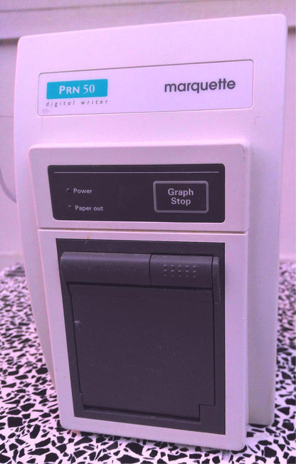GE MARQUETTE PRN 50 DIGITAL RECORDER WRITER PRINTER DASH MONITOR withAUTO PORT
