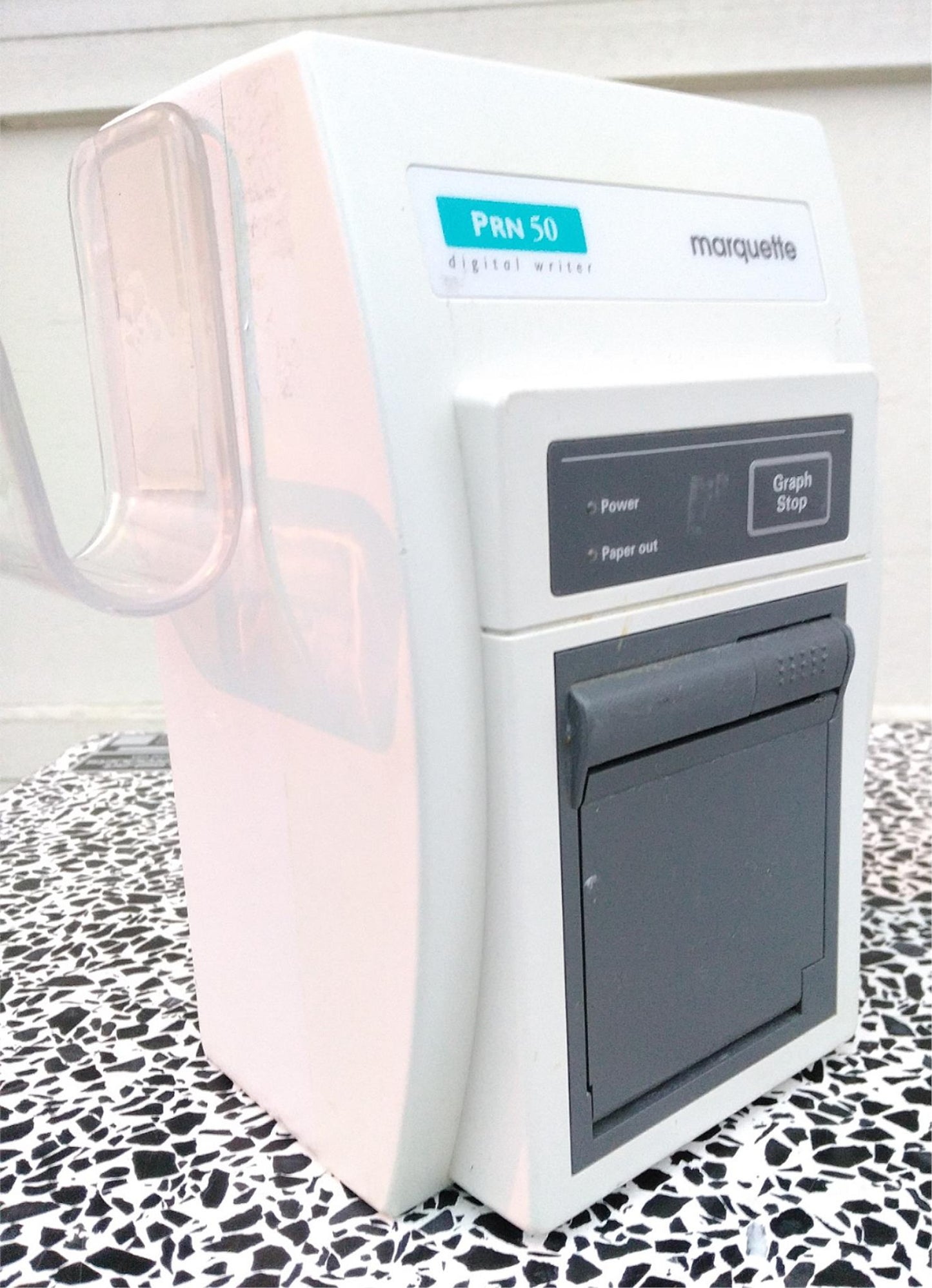 GE MARQUETTE PRN 50 DIGITAL RECORDER WRITER PRINTER DASH MONITOR withAUTO PORT