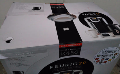 KEURIG 2.0 HOT MODEL MODEL K450 ** Brew Coffee at the Touch of a Button ** (W-1)
