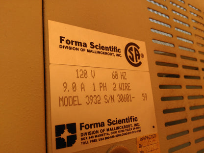 FORMA SCIENTIFIC 40 Cu.Ft. DIGITAL HIGH VOLUME LARGE CAPACITY INCUBATOR FREESHIP