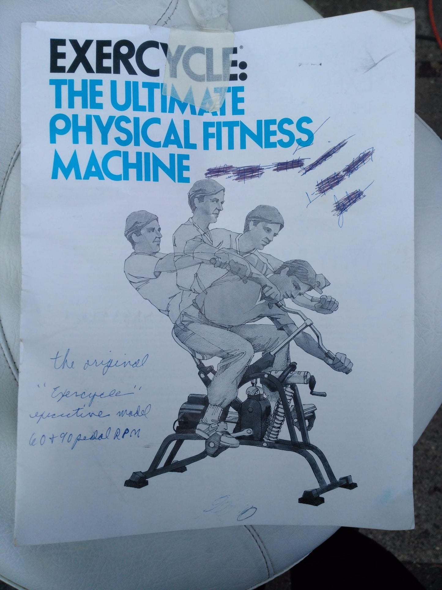 EXERCYCLE AUTOMATIC EXERCISE EXECUTIVE MODEL& MANUAL STILL MADE IN THE USA TODAY