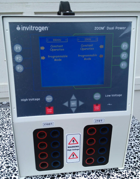 INVITROGEN ZOOM ELECTROPHORESIS 250V - 3500V DUAL POWER ZP10001