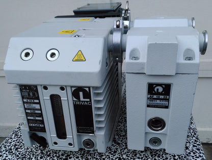 TRIVAC LEYBOLD AF16 - 25D VACUUM oil-sealed PUMP 16 B Exhaust filter AF 16-25