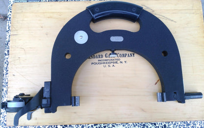 STANDARD GAGE COMPANY Dial Snap Gage 8" - 7" Range 152 m/m - 187 m/m Wooden Case