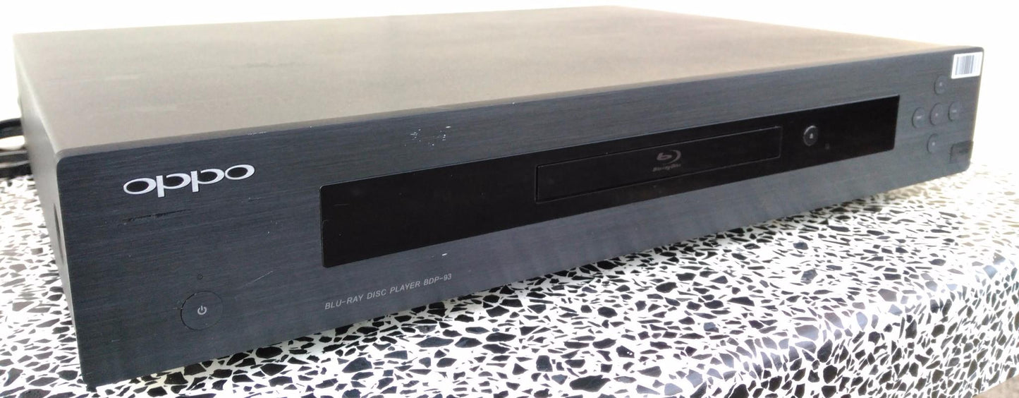 OPPO BLU-RAY DISC PLAYER BDP-93 PERFECT WORKING CONDITION NO RESERVE