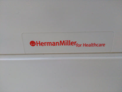HERMAN MILLER MEDICAL LAB CART LOCK ON WHEELS SEALED DOOR Hospital Veterinary