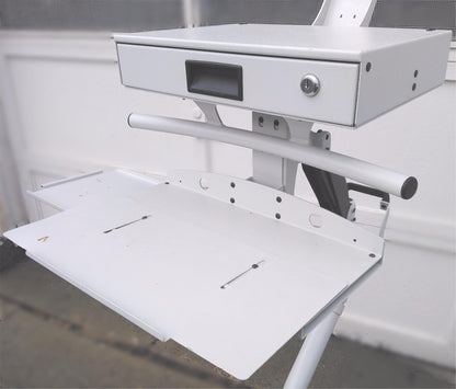 ERGOTRON ERGONOMIC ROLLING STAND UP MOBILE MEDICAL WORKSTATION LCD CART FREESHIP