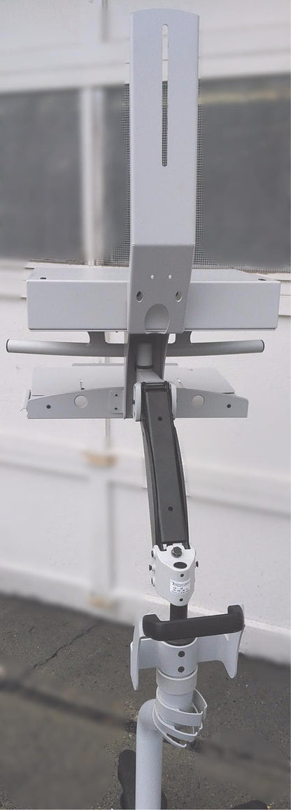 ERGOTRON ERGONOMIC ROLLING STAND UP MOBILE MEDICAL WORKSTATION LCD CART FREESHIP