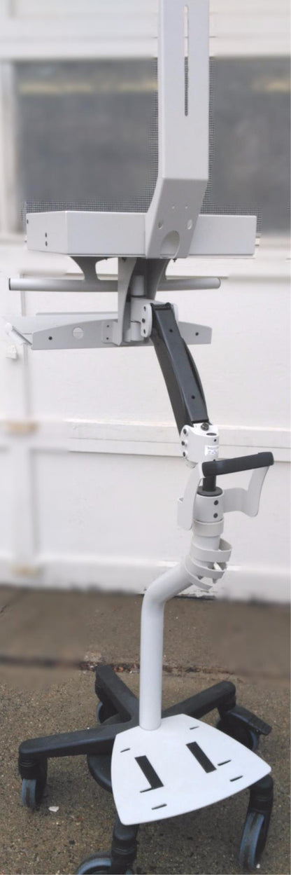 ERGOTRON ERGONOMIC ROLLING STAND UP MOBILE MEDICAL WORKSTATION LCD CART FREESHIP