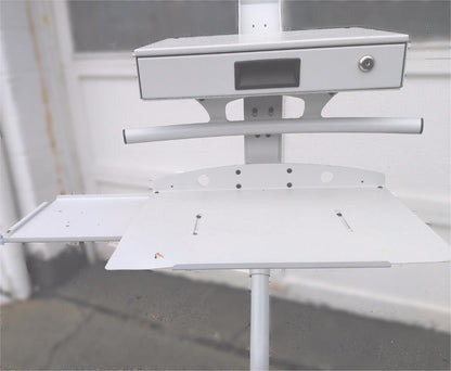 ERGOTRON ERGONOMIC ROLLING STAND UP MOBILE MEDICAL WORKSTATION LCD CART FREESHIP