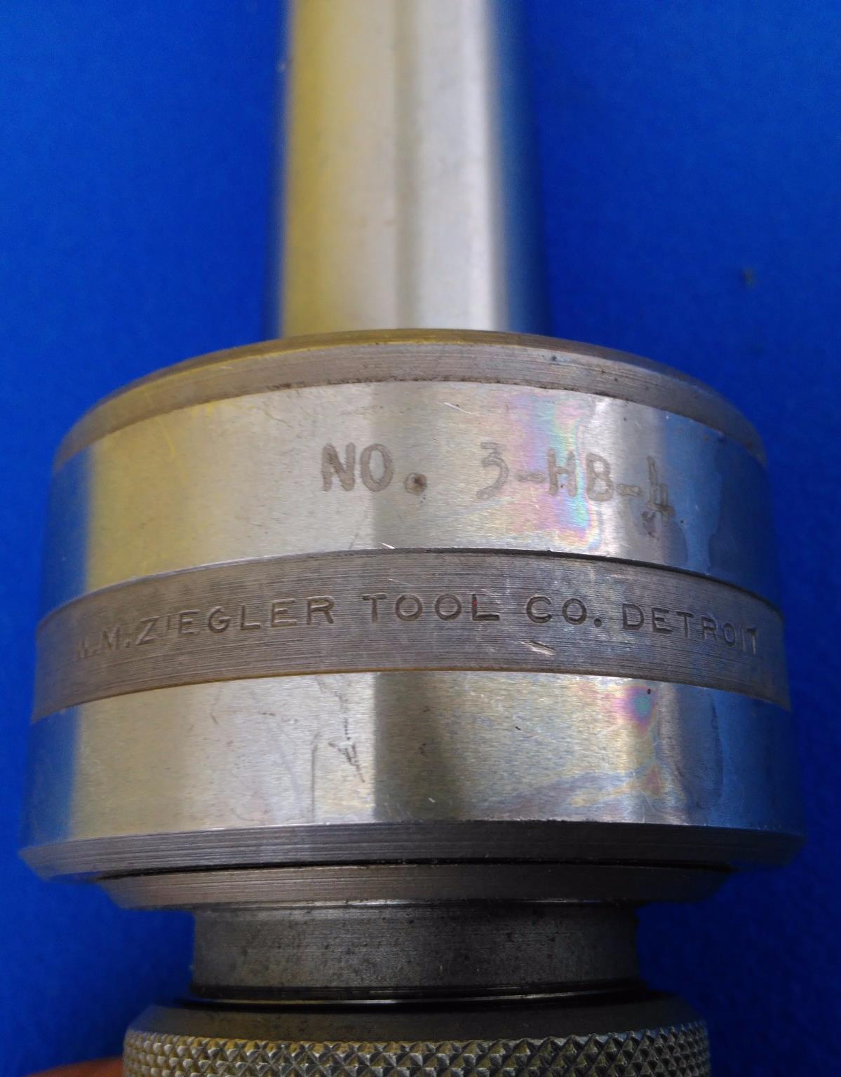 W M ZIEGLER TOOL CO. 3-HB-4 FLOATING TAP & REAMER HOLDER